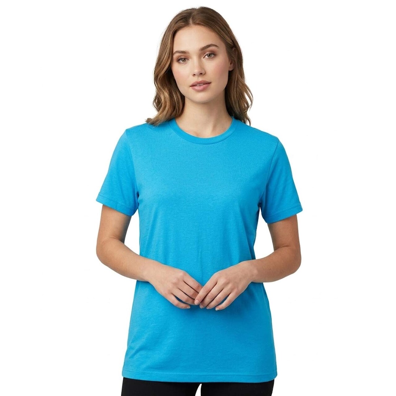 Tultex Fine Jersey Crewneck Short Sleeve T-Shirt with Smooth Print Surface